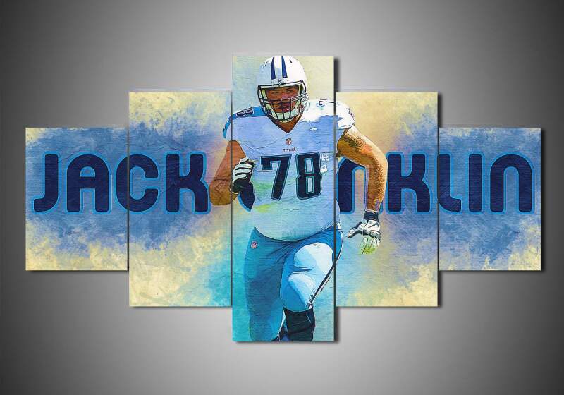 Tennessee Titans – Jack Conklin – Sport Canvas Wall Art