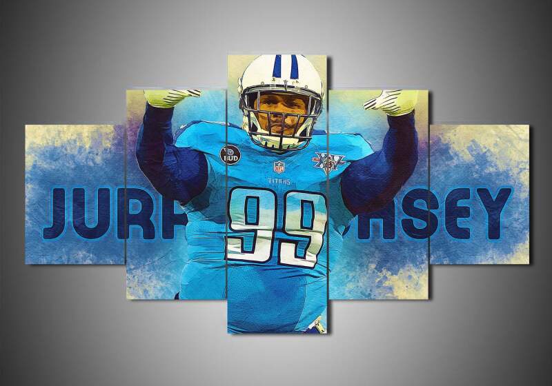 Tennessee Titans – Jurrell Casey – Sport Canvas Wall Art