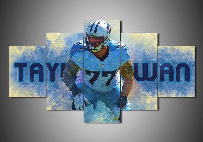 Tennessee Titans – Taylor Lewan – Sport Canvas Wall Art