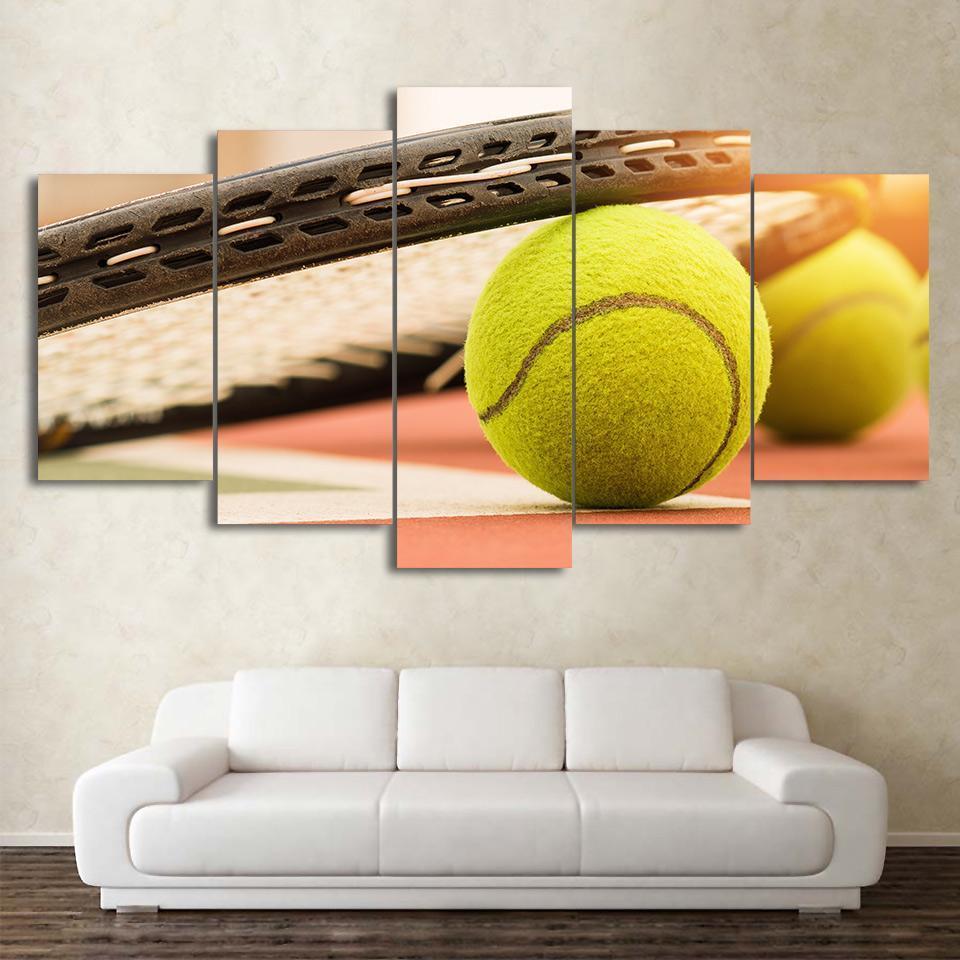 Tennis Racket Sport – Canvas Wall Art