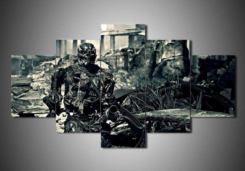 Terminator 7 – Movie Canvas Wall Art