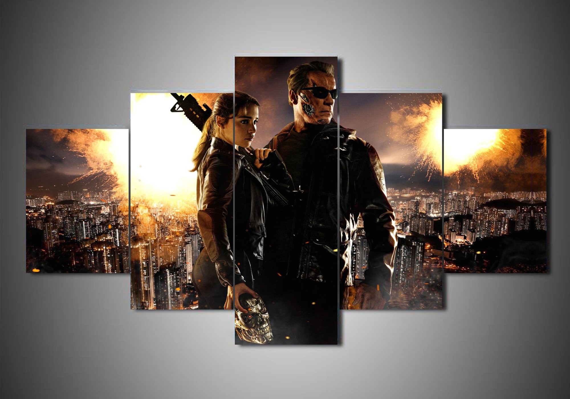 Terminator 9 – Movie Canvas Wall Art