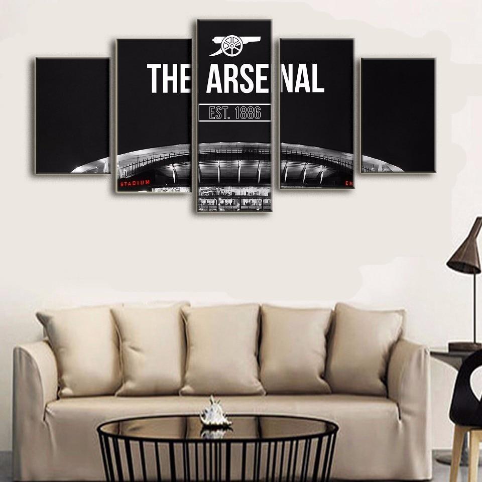 The Arsenal Est 1886 Soccer – Canvas Wall Art
