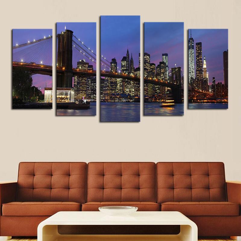 The Beauty Of City Scenery – Nature Canvas Wall Art