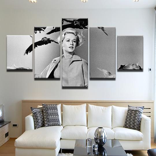 The Birds Alfred Hitchcock – Movie Canvas Wall Art