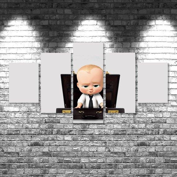 The Boss Baby Movie Canvas Wall Art