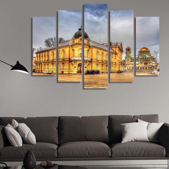 The Bulgarian Academy Of Sciences In Bulgaria – Nature Canvas Wall Art
