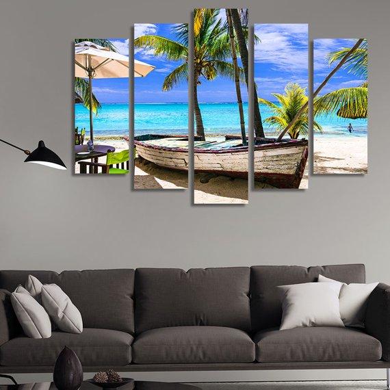 The Coast Is Quiet – Sapce Canvas Wall Art