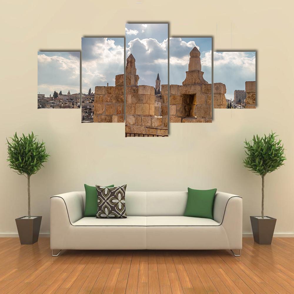 The Damascus Gate In Jerusalem – Nature Canvas Wall Art