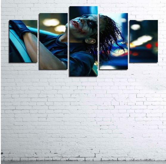 The Dark Knight Joker – Dc Canvas Wall Art