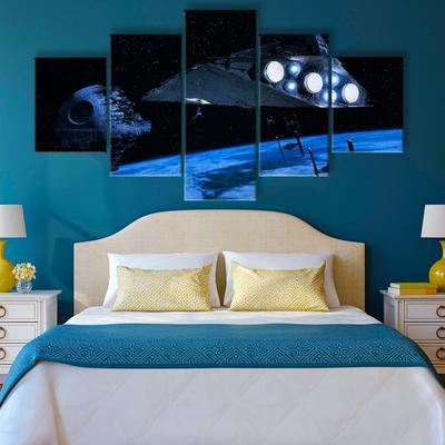 The Dark Side -Abstract Canvas Wall Art