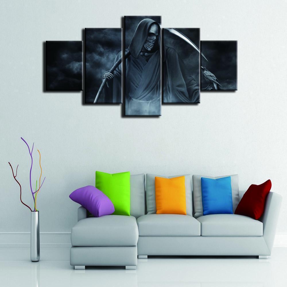 The Death Sight – Halloween Canvas Wall Art
