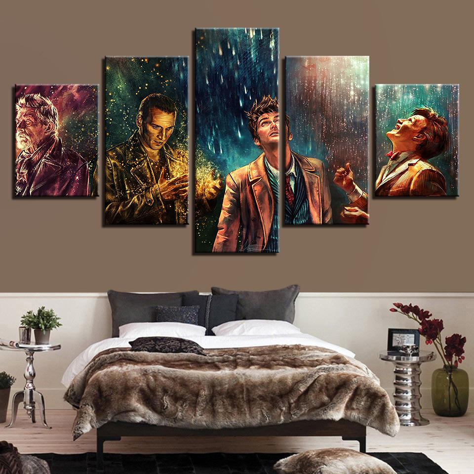The Doctors Movie Characters Doctor Who – Movie Canvas Wall Art