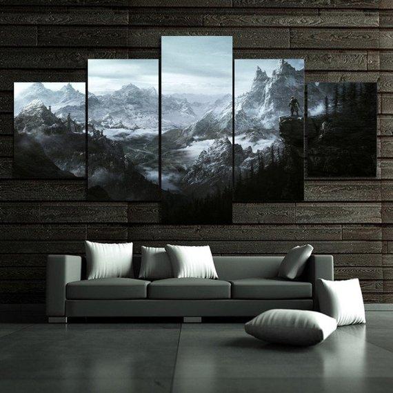 The Elder Scrolls V – Nature Canvas Wall Art