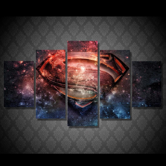 The Emblem Supergirl Movie – Dc Canvas Wall Art