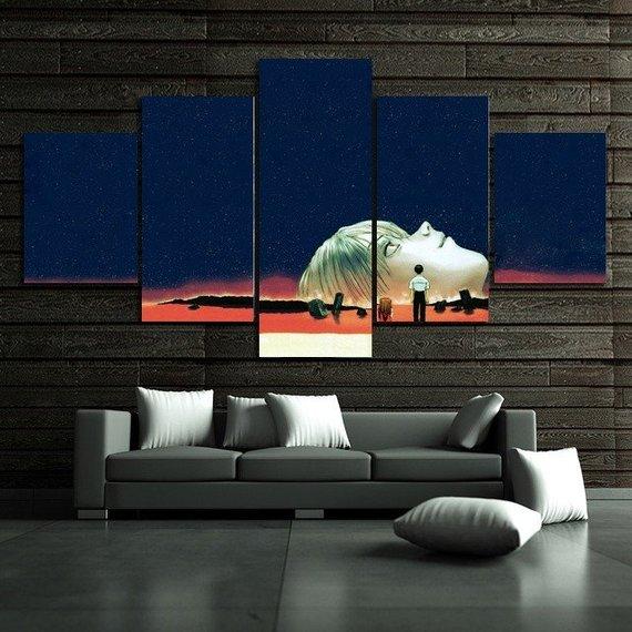 The End Of Evangelion – Anime Canvas Wall Art