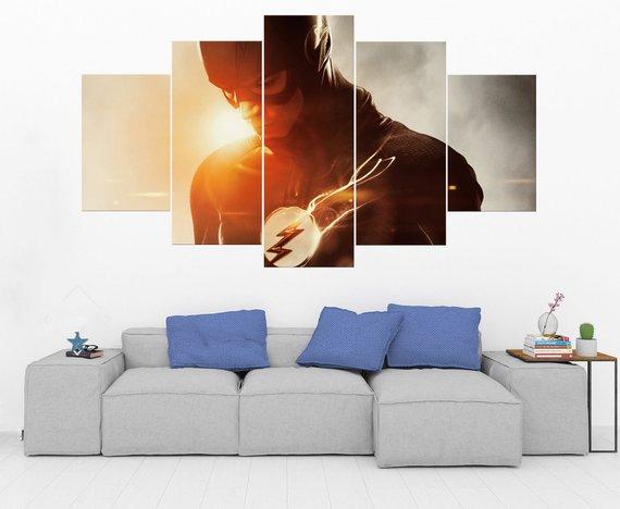 The Flash 11 – Dc Canvas Wall Art