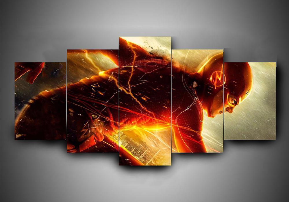 The Flash 3 – Dc Canvas Wall Art