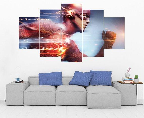 The Flash 9 – Dc Canvas Wall Art