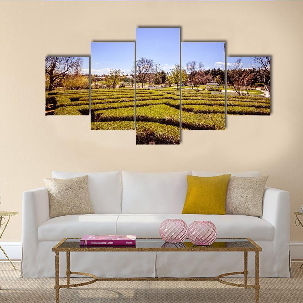 The Flower Gardens Hirschstetten In Vienna – Nature Canvas Wall Art