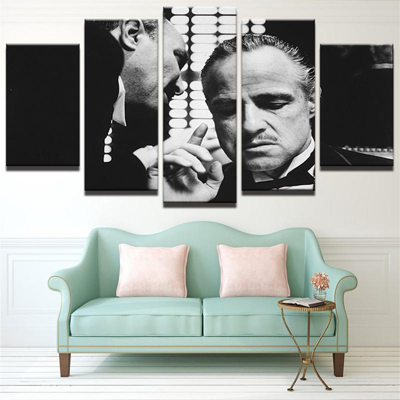 The Godfather Gangster – Movie Canvas Wall Art