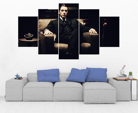 The Godfather Michael – Movie Canvas Wall Art