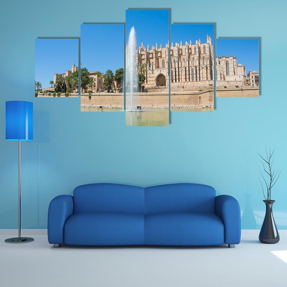 The Gothic Cathedral Of Santa Maria – Nature Canvas Wall Art