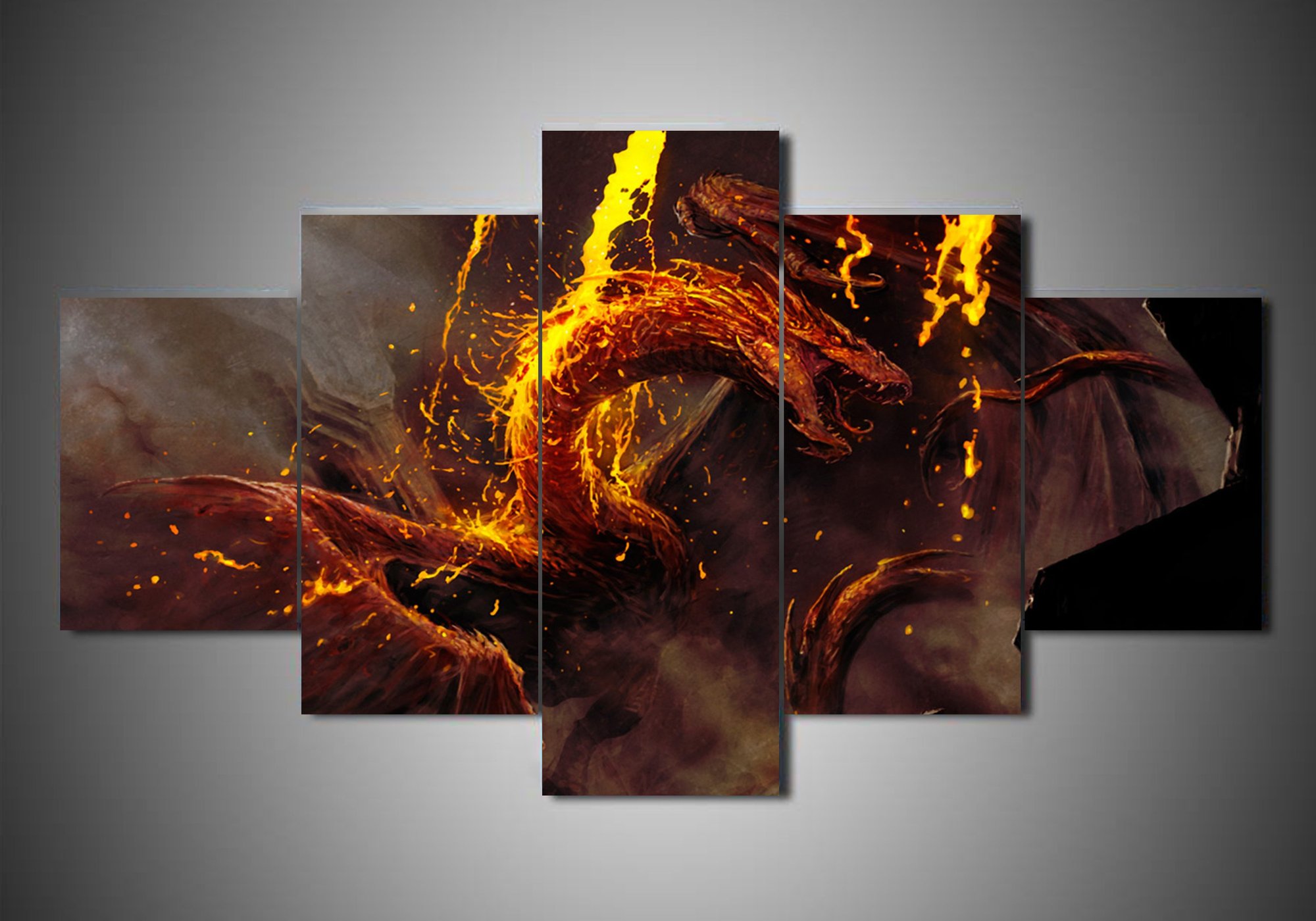 The Hobbit Smaug Movie Canvas Wall Art