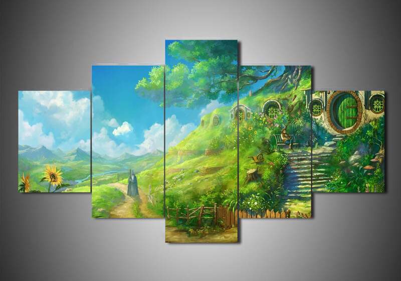 The Hobbit 5 – Movie Canvas Wall Art