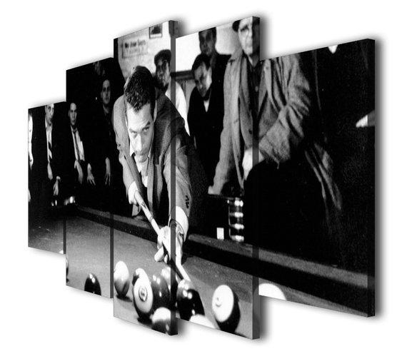 The Hustler 1961 Abstract Canvas Wall Art