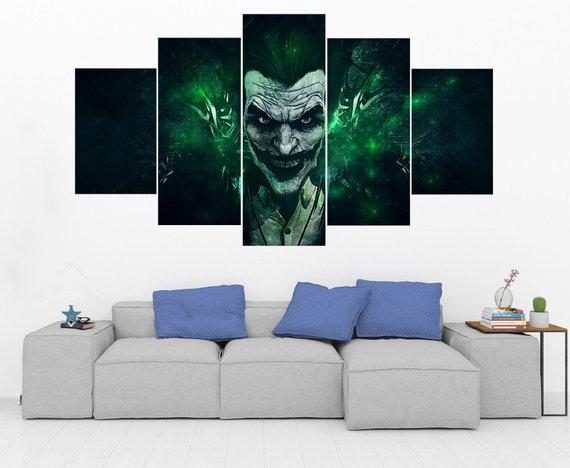 The Joker – Dc Canvas Wall Art