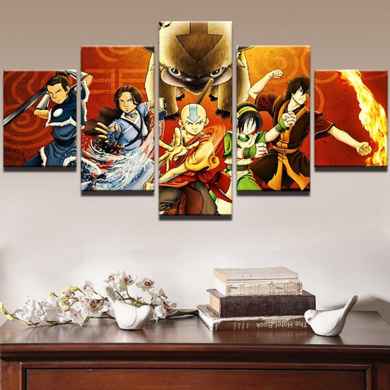 The Last Airbender Movie – Cartoon Canvas Wall Art