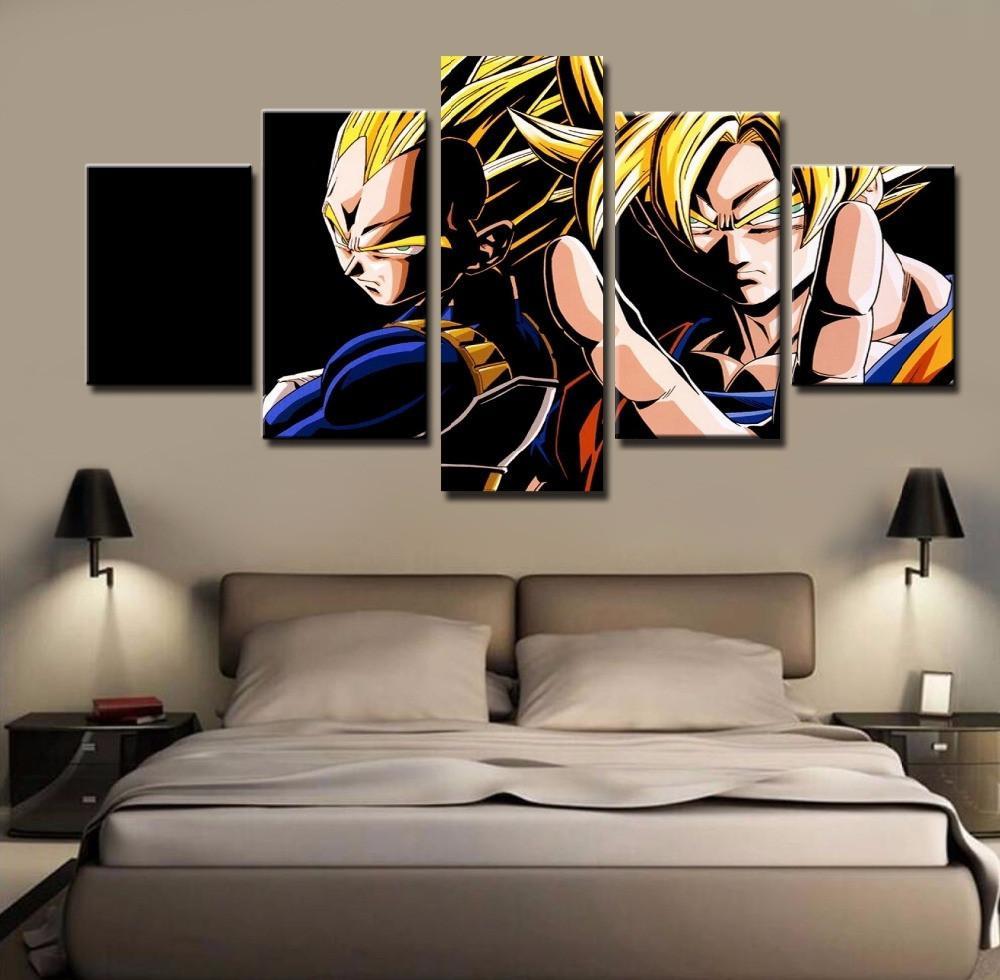 The Legend Of Dragon Ball – Cartoon Canvas Wall Art
