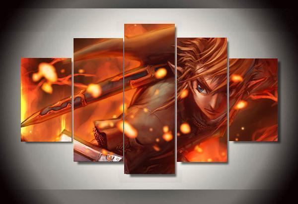 The Legend Of Zelda 9 – Gaming Canvas Wall Art