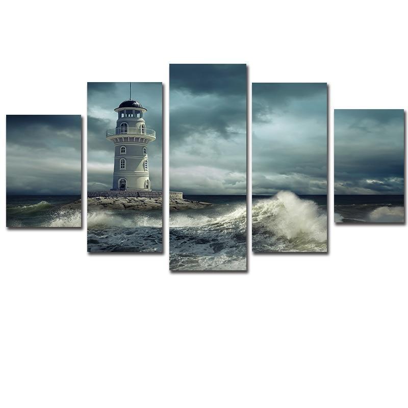 The Lighthouse Nature – Canvas Wall Art