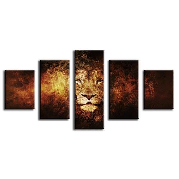 The Lion – Animal Canvas Wall Art