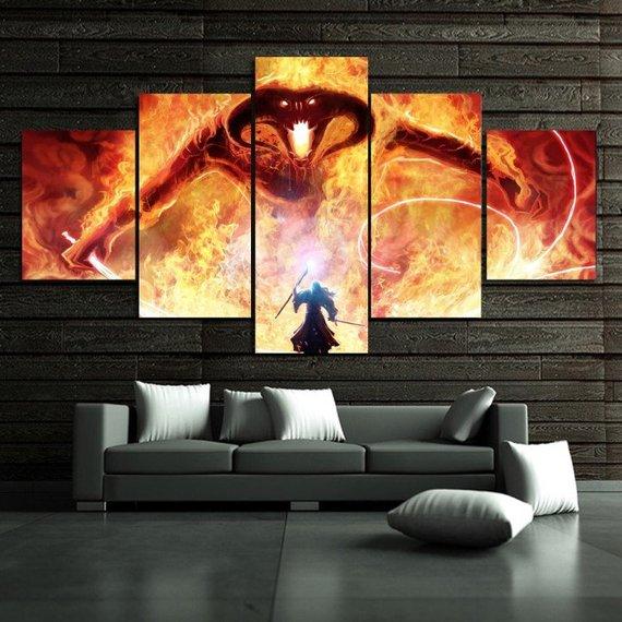 The Lord Of The Rings – Movie Canvas Wall Art