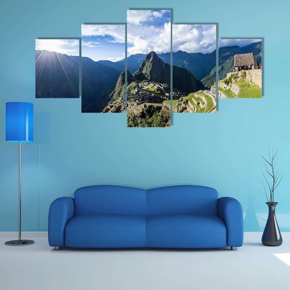 The Lost City Of The Incas Or Machu Pichu – Nature Canvas Wall Art