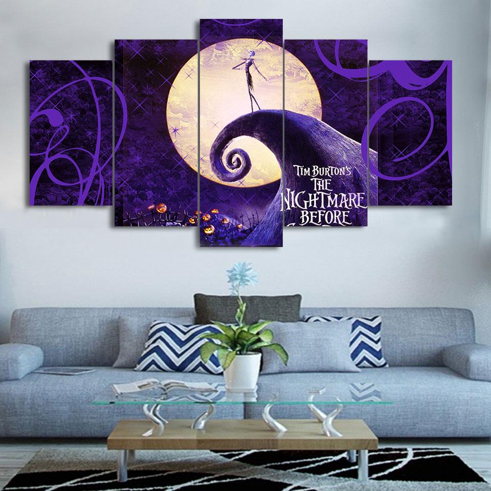 The Nightmare Before Christmas 2 – Cartoon Canvas Wall Art