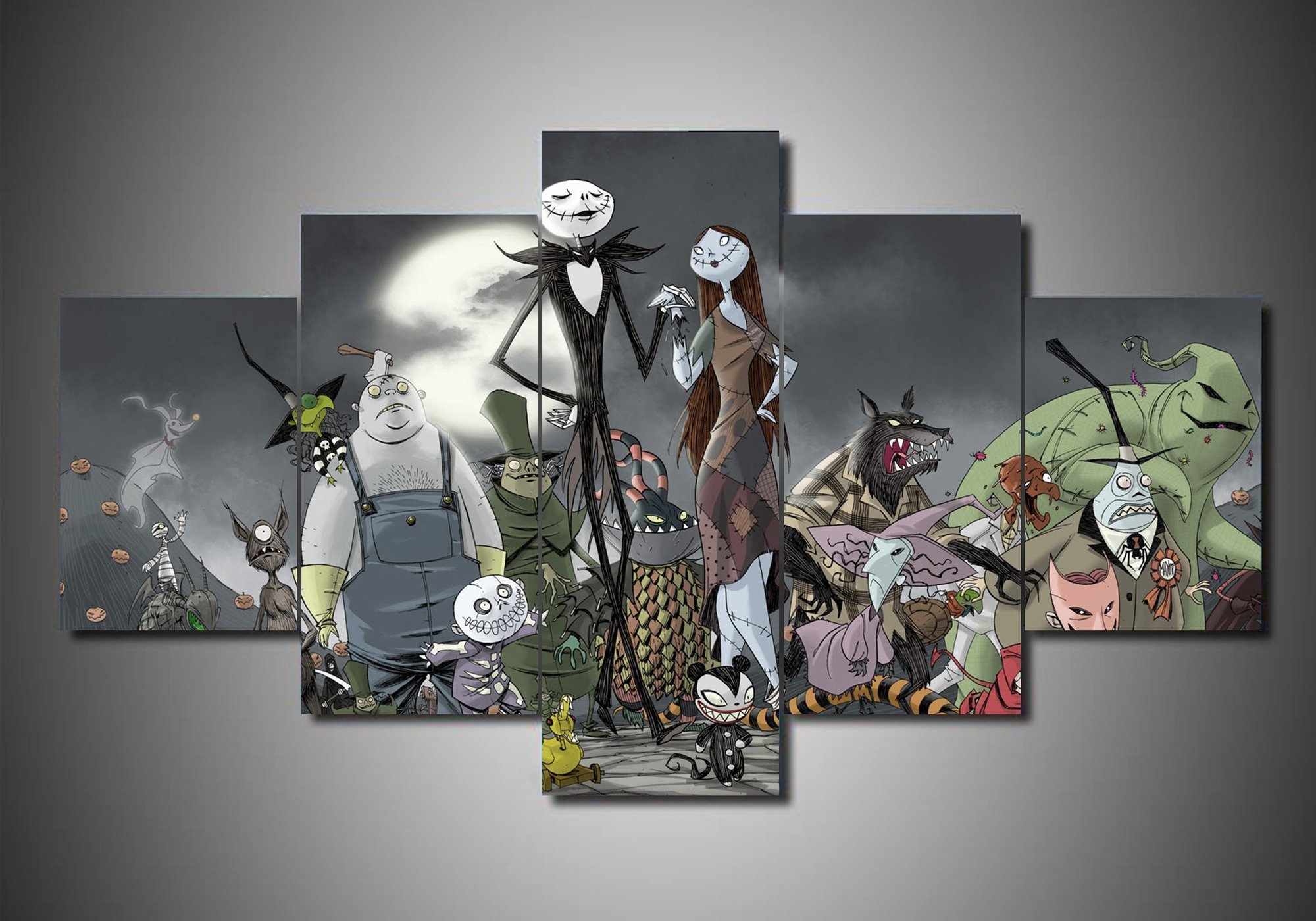 The Nightmare Before Christmas Jack Skellington 03 – Halloween Movie Canvas Wall Art
