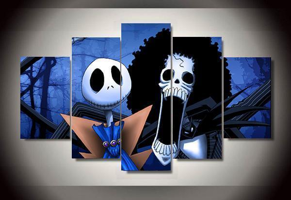 The Nightmare Before Christmas Jack Skellington 06 – Halloween Movie Canvas Wall Art