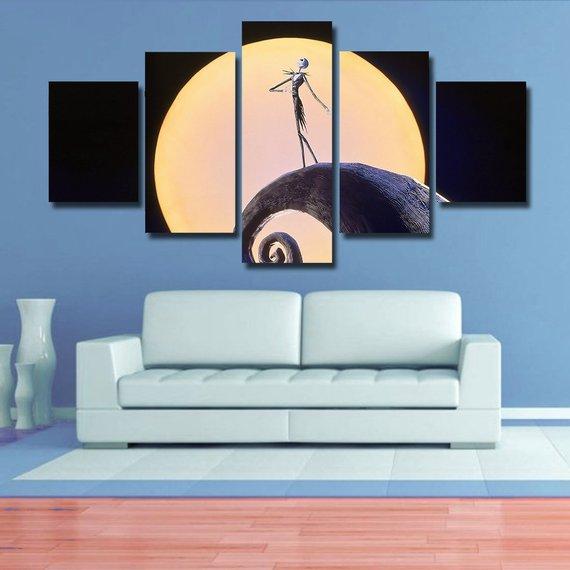 The Nightmare Before Christmas – Movie Canvas Wall Art