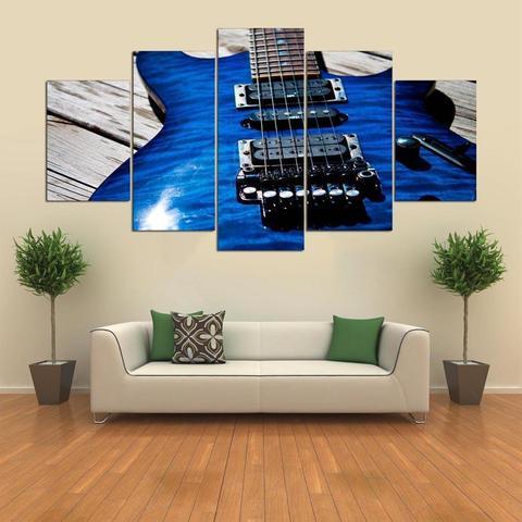 The Only Guitar – Music Canvas Wall Art