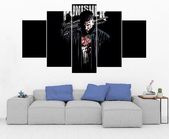 The Punisher 6 – Movie Canvas Wall Art