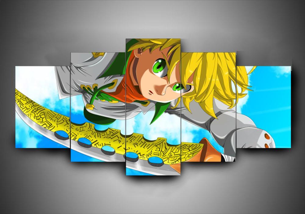 The Seven Deadly Sins/Nanatsu No Taizai Anime Canvas Wall Art