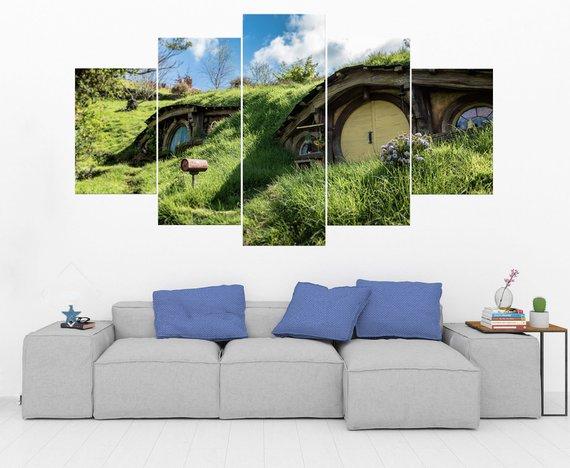The Shire Lord Of The Rings 4 – Movie Canvas Wall Art