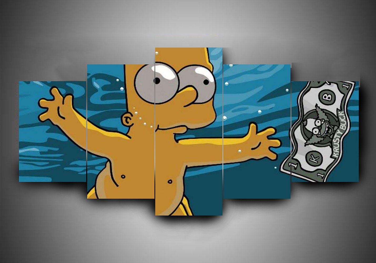 The Simpsons 2 – Cartoon Canvas Wall Art