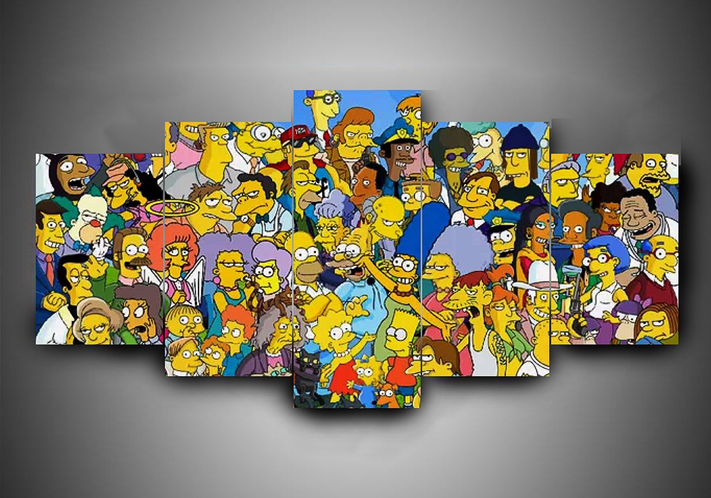 The Simpsons 3 – Cartoon Canvas Wall Art