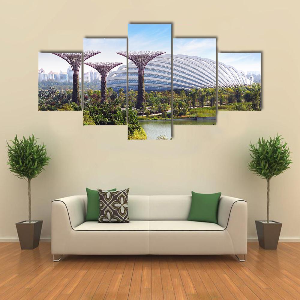 The Super Tree Grove At Gardens By The Bay – Nature Canvas Wall Art