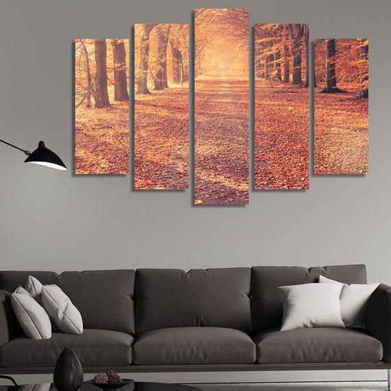 The Tree Before The Sun – Nature Canvas Wall Art